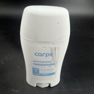 NEW Carpe Underarm Antiperspirant and Deodorant Fresh Powder EXP. 07/2027